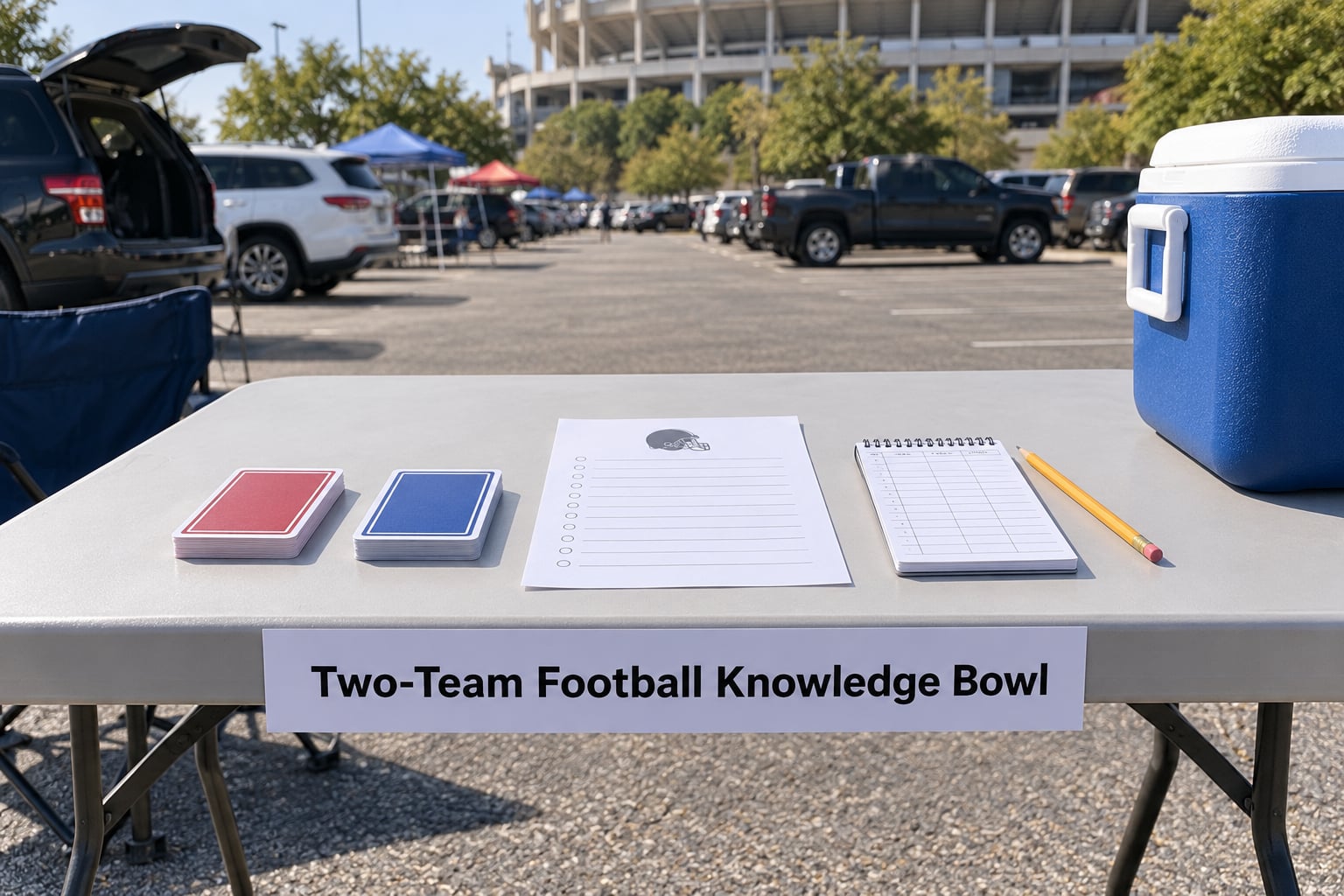Two-Team Football Knowledge Bowl