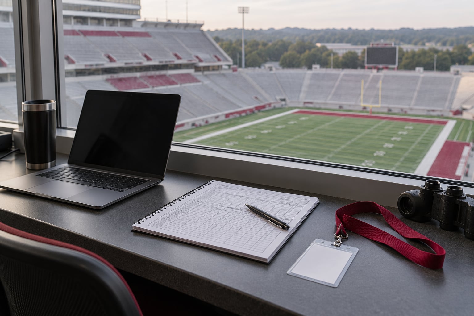how beat reporters cover a college team
