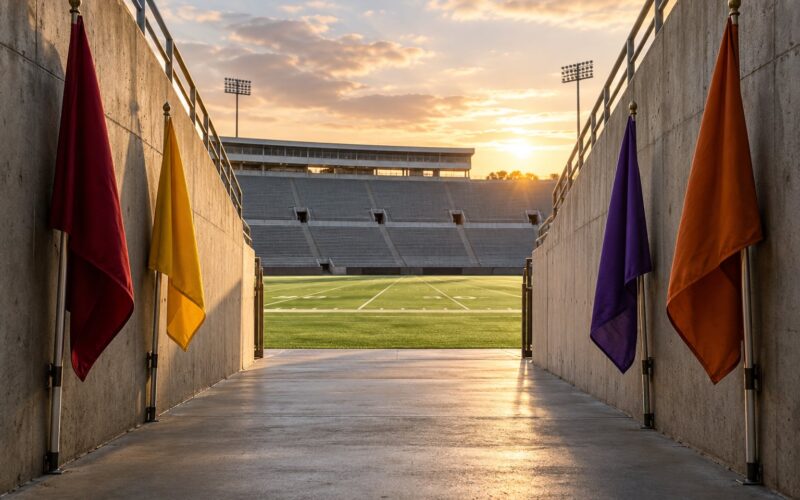 Why College Teams Run Out of Tunnels With Flags Explained 2026
