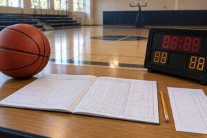how to keep a basketball scorebook