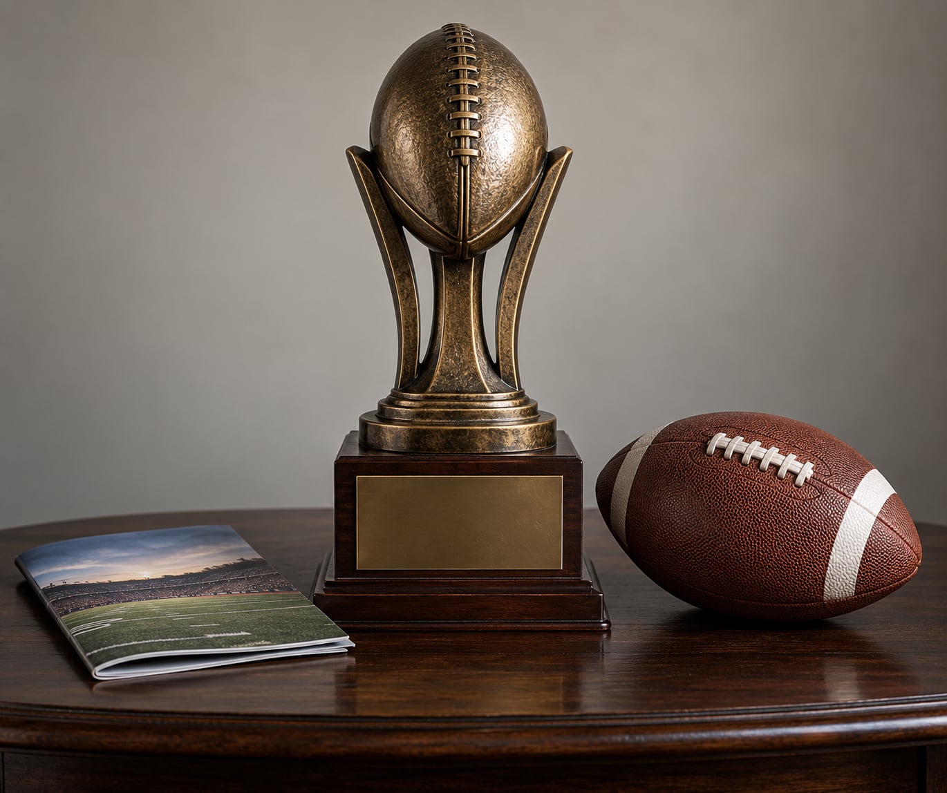 how a college football rivalry trophy tradition starts