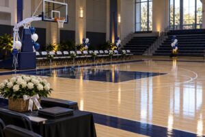 how college basketball seniors nights work