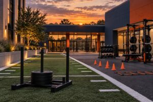 what college football strength and conditioning looks like