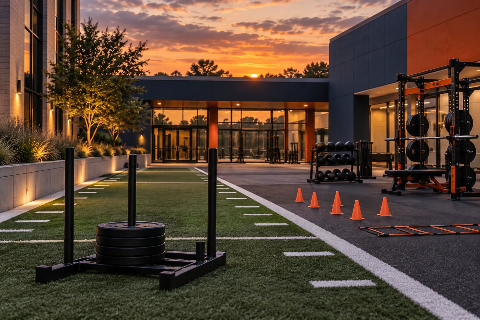 what college football strength and conditioning looks like