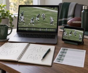 how to make a high school football highlight film