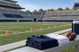 what happens at a college football spring game