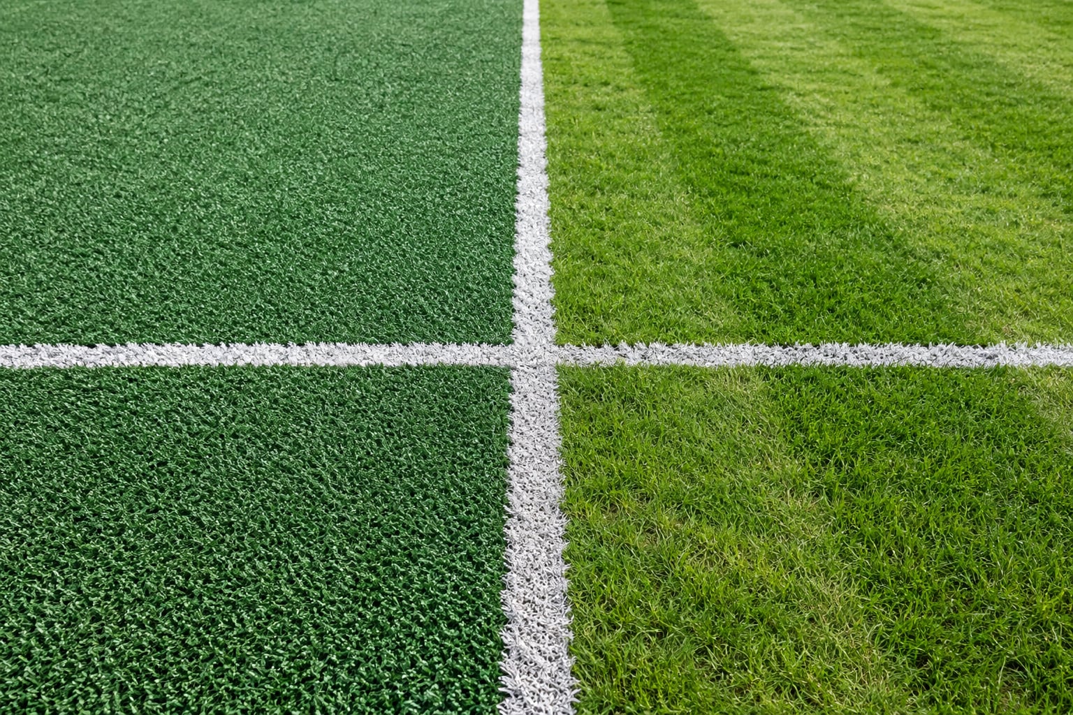 how turf fields differ from natural grass