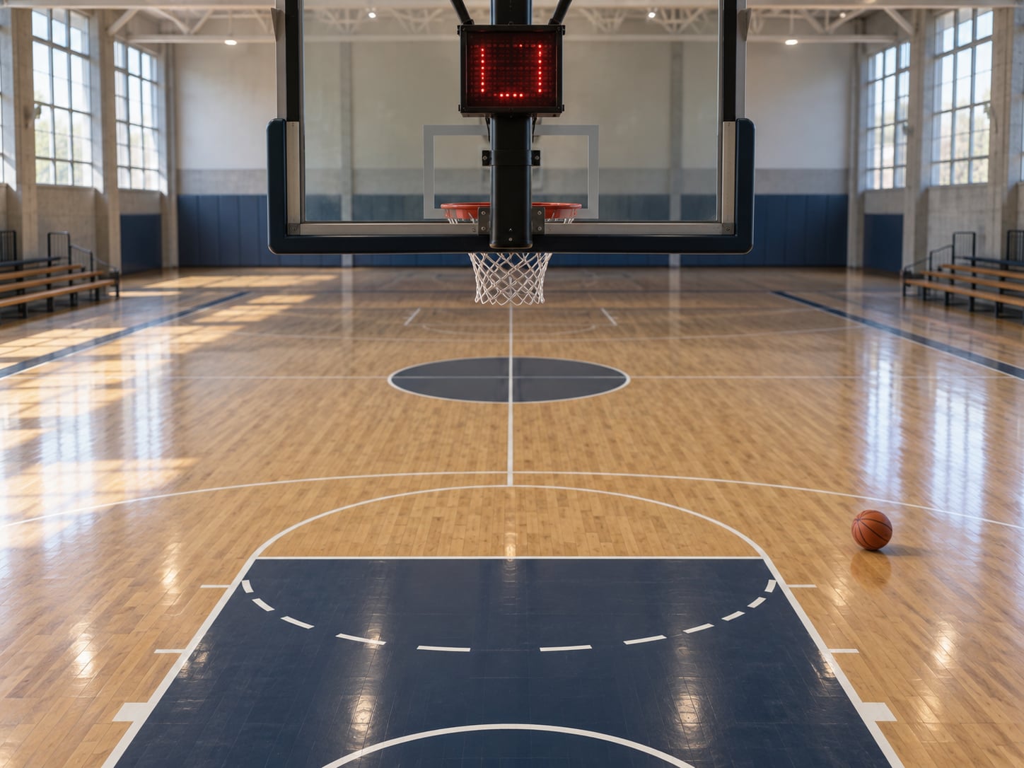 how college basketball shot clock rules work