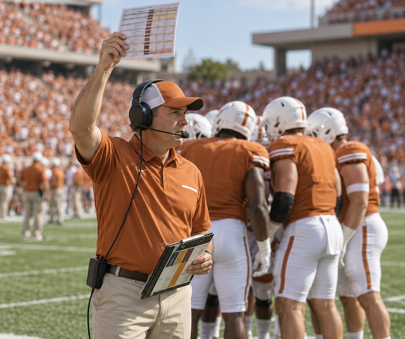 how college football coaches call plays
