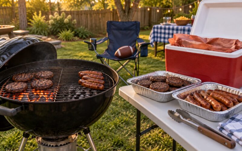 How to Grill for a Crowd Before Kickoff: Easy Plan (2026)