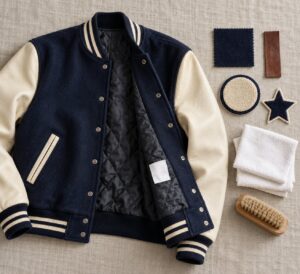 how to clean a vintage team jacket