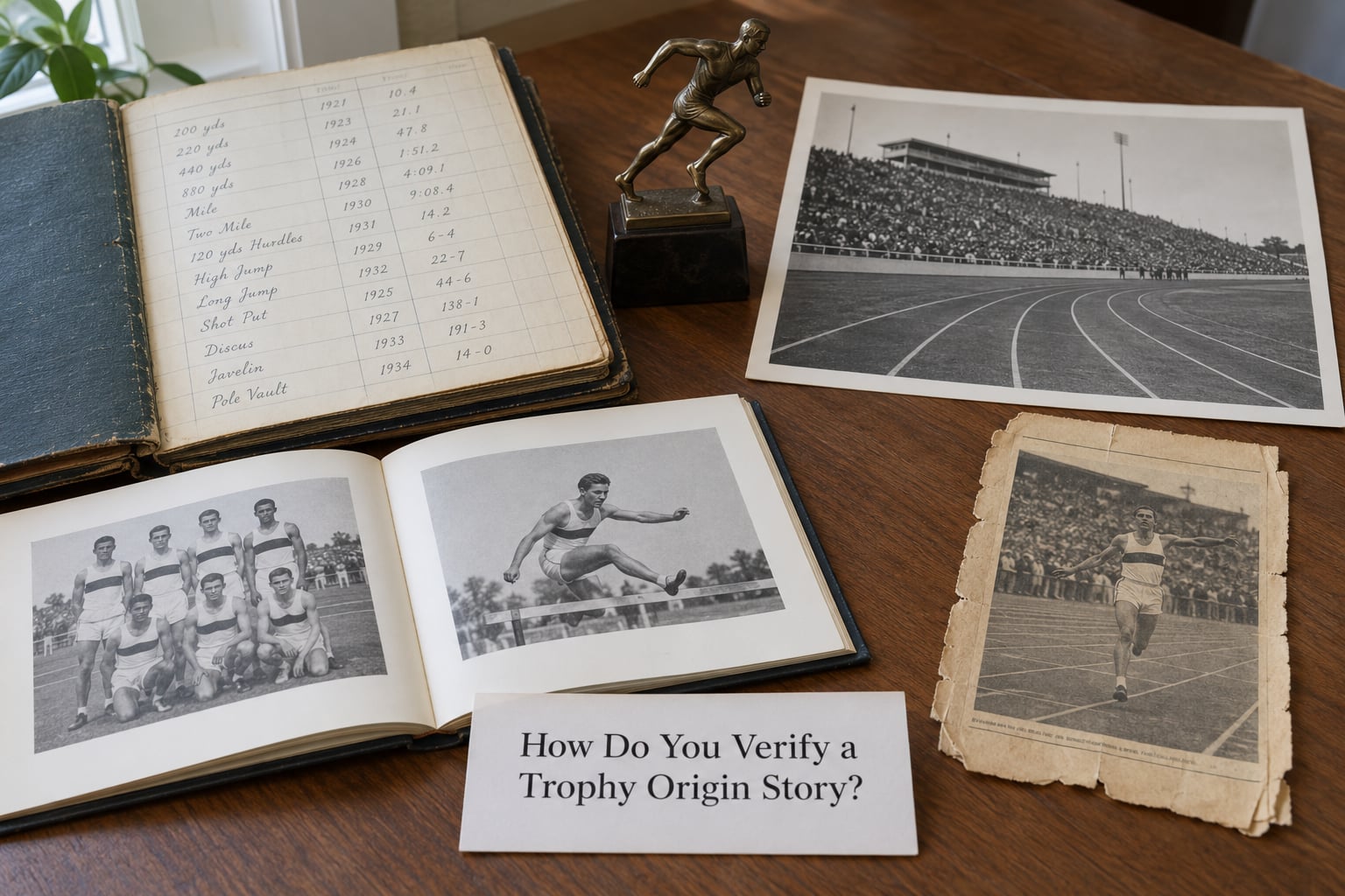 How Do You Verify a Trophy Origin Story?