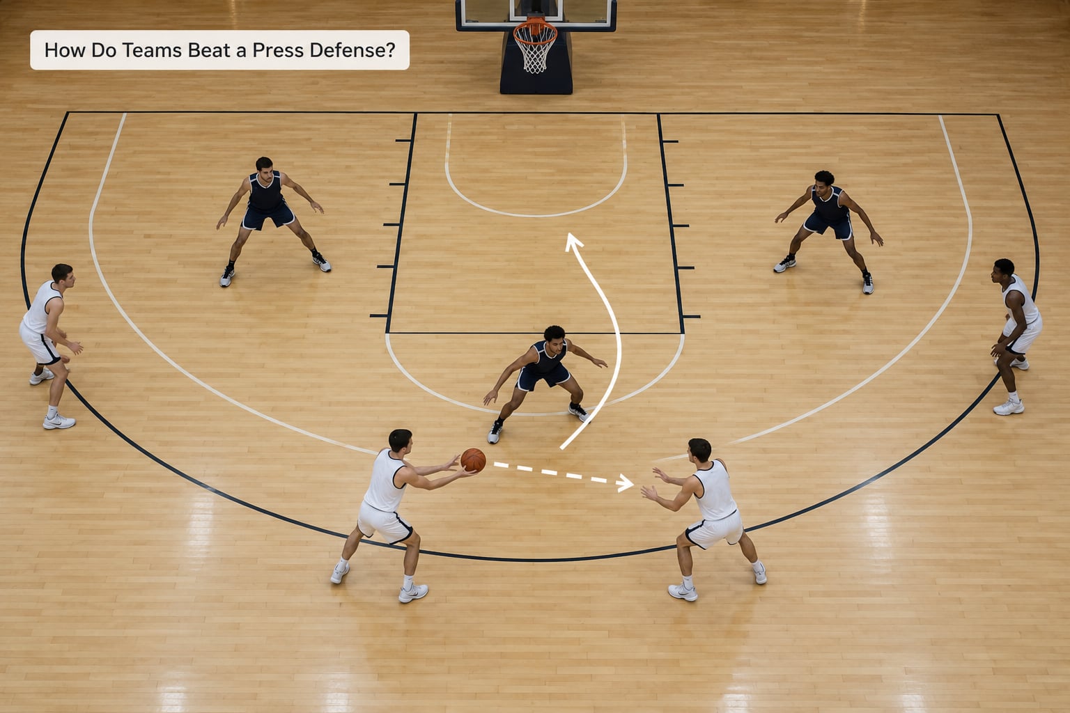 How Do Teams Beat a Press Defense?