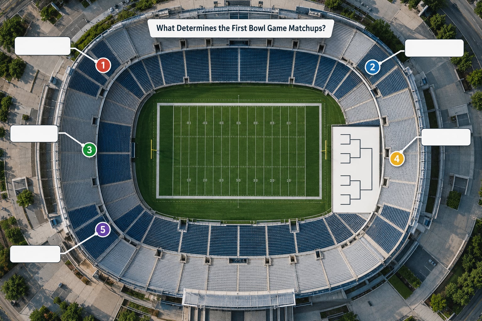 What Determines the First Bowl Game Matchups?