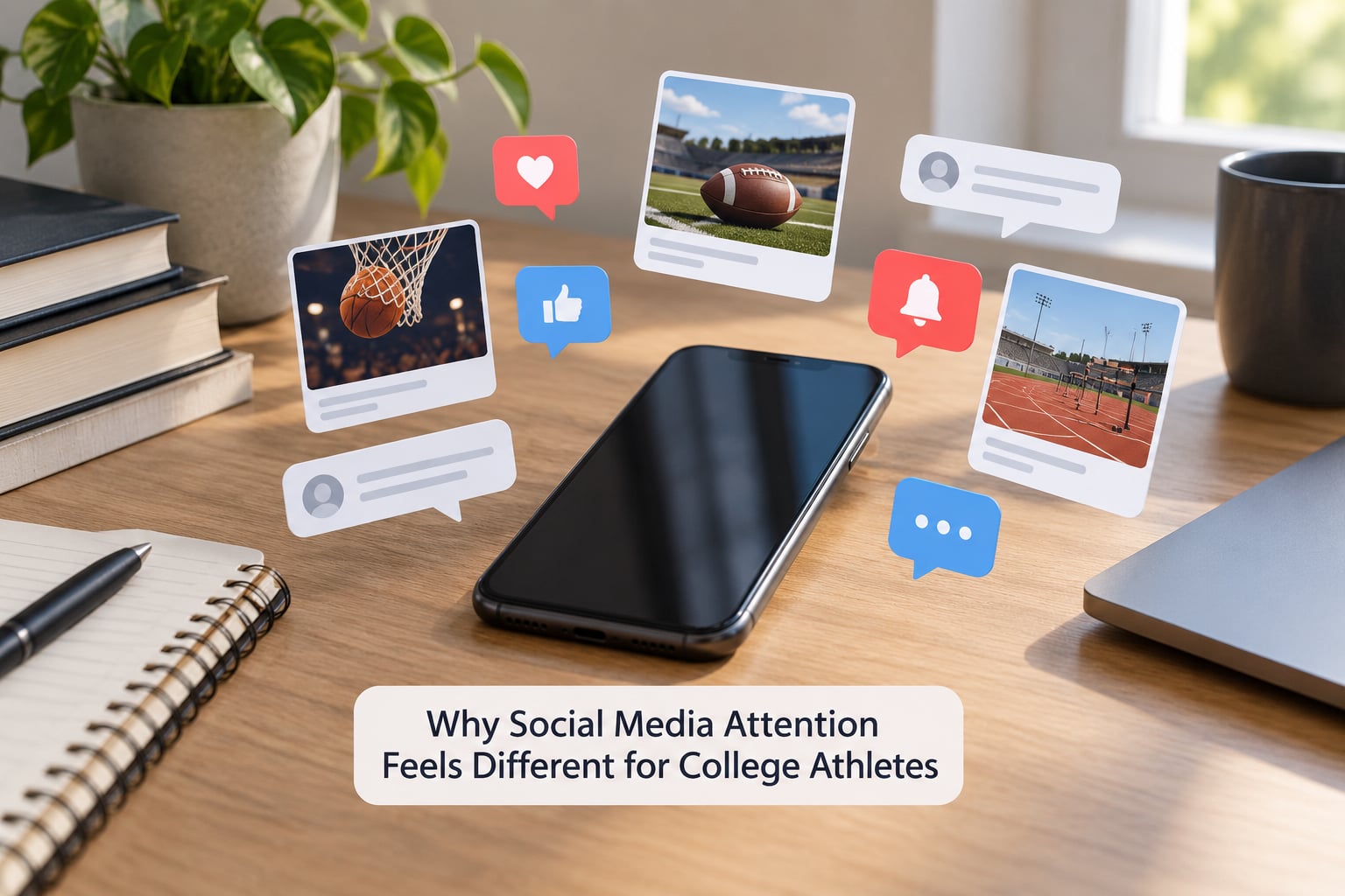 Why Social Media Attention Feels Different for College Athletes