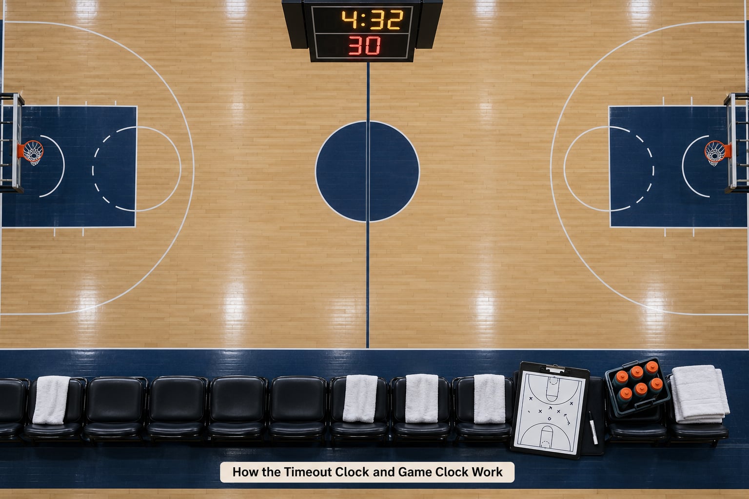 How the Timeout Clock and Game Clock Work