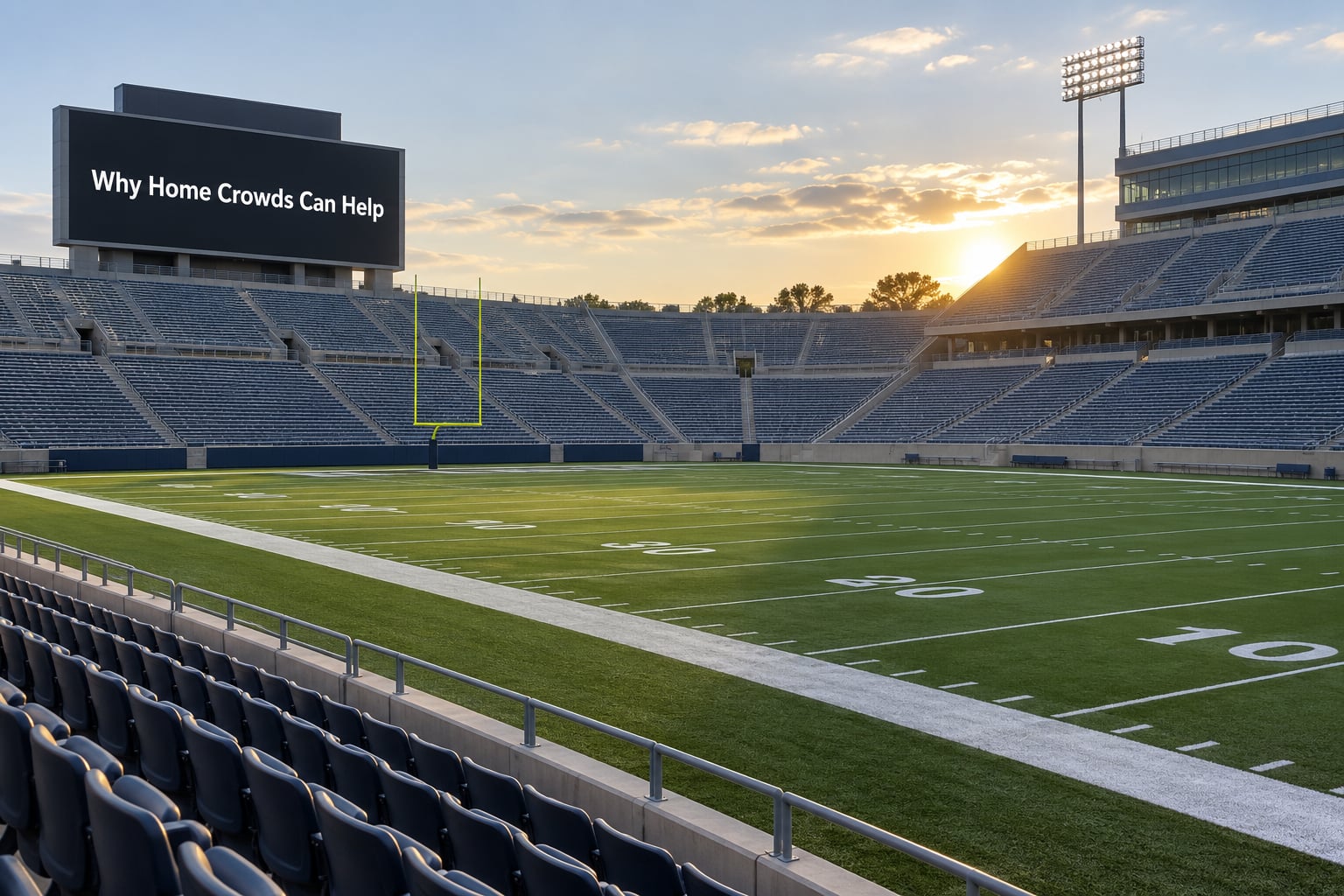 Why Home Crowds Can Help