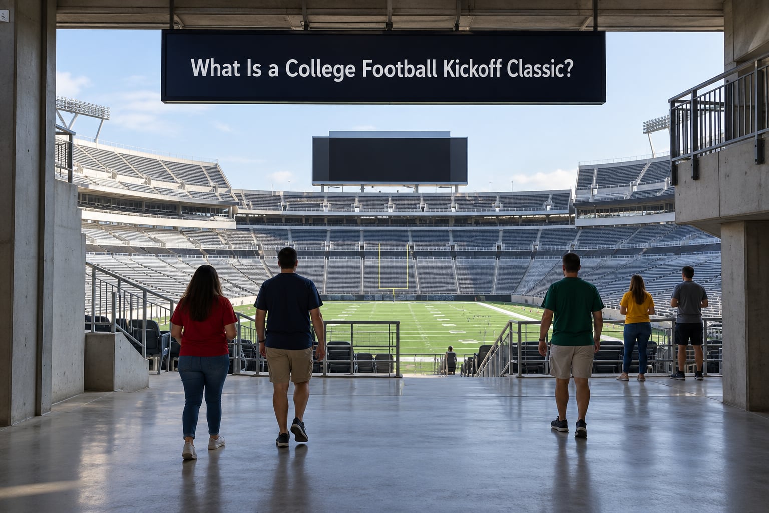 What Is a College Football Kickoff Classic?