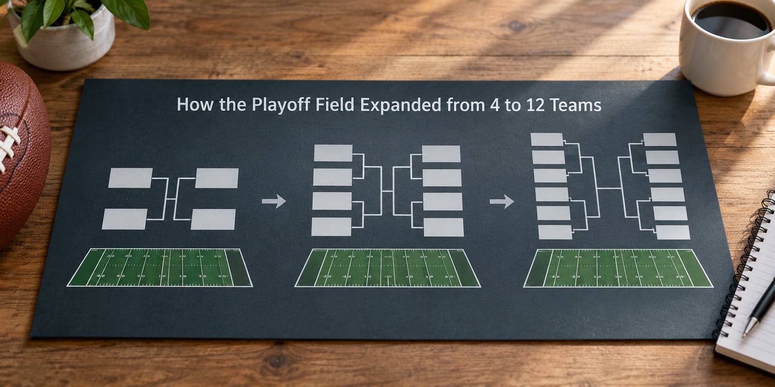 How the Playoff Field Expanded from 4 to 12 Teams