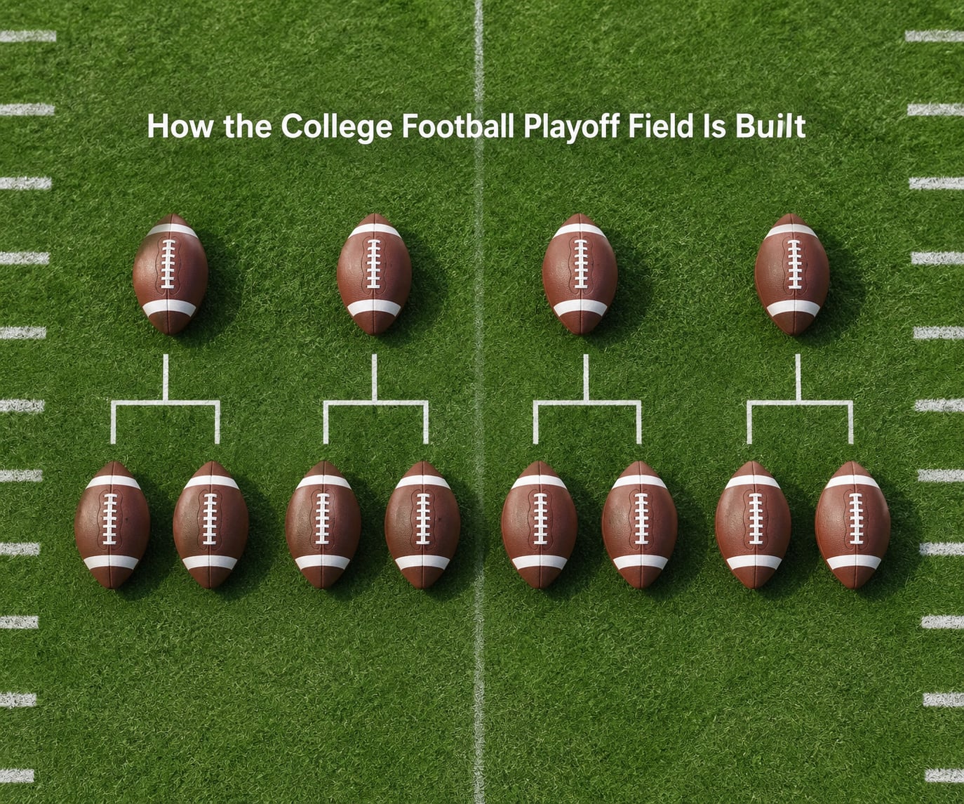 How the College Football Playoff Field Is Built