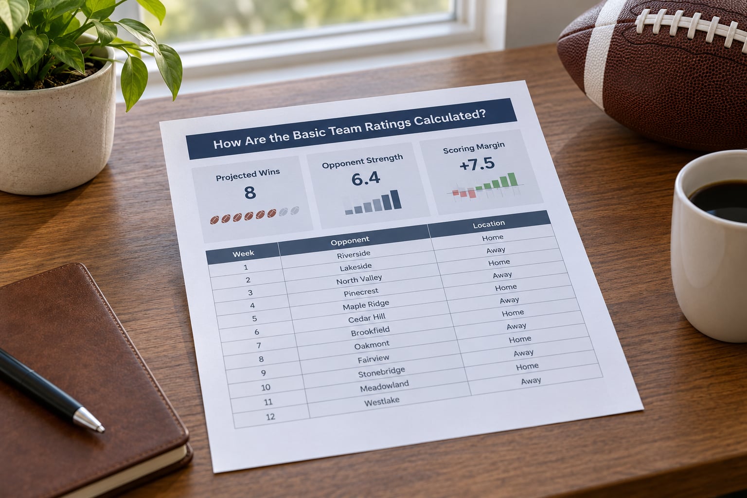 How Are the Basic Team Ratings Calculated?