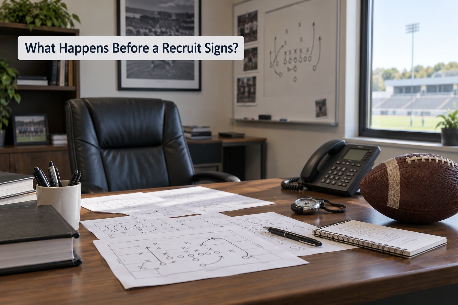 What Happens Before a Recruit Signs?