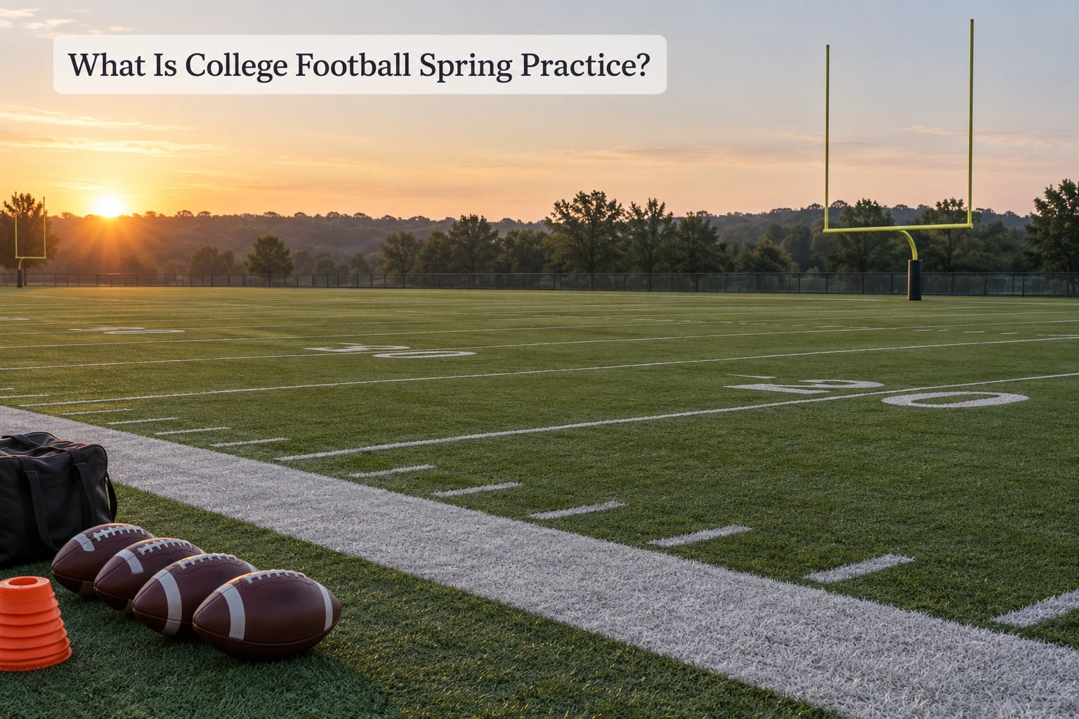 What Is College Football Spring Practice?