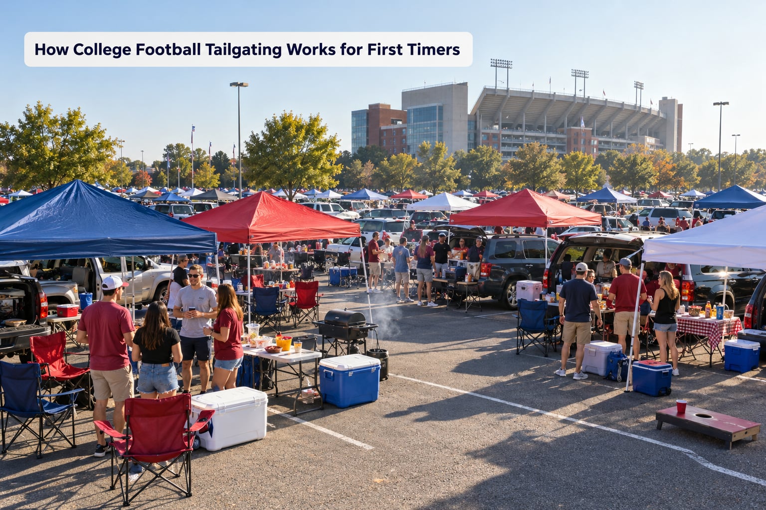 How College Football Tailgating Works for First Timers