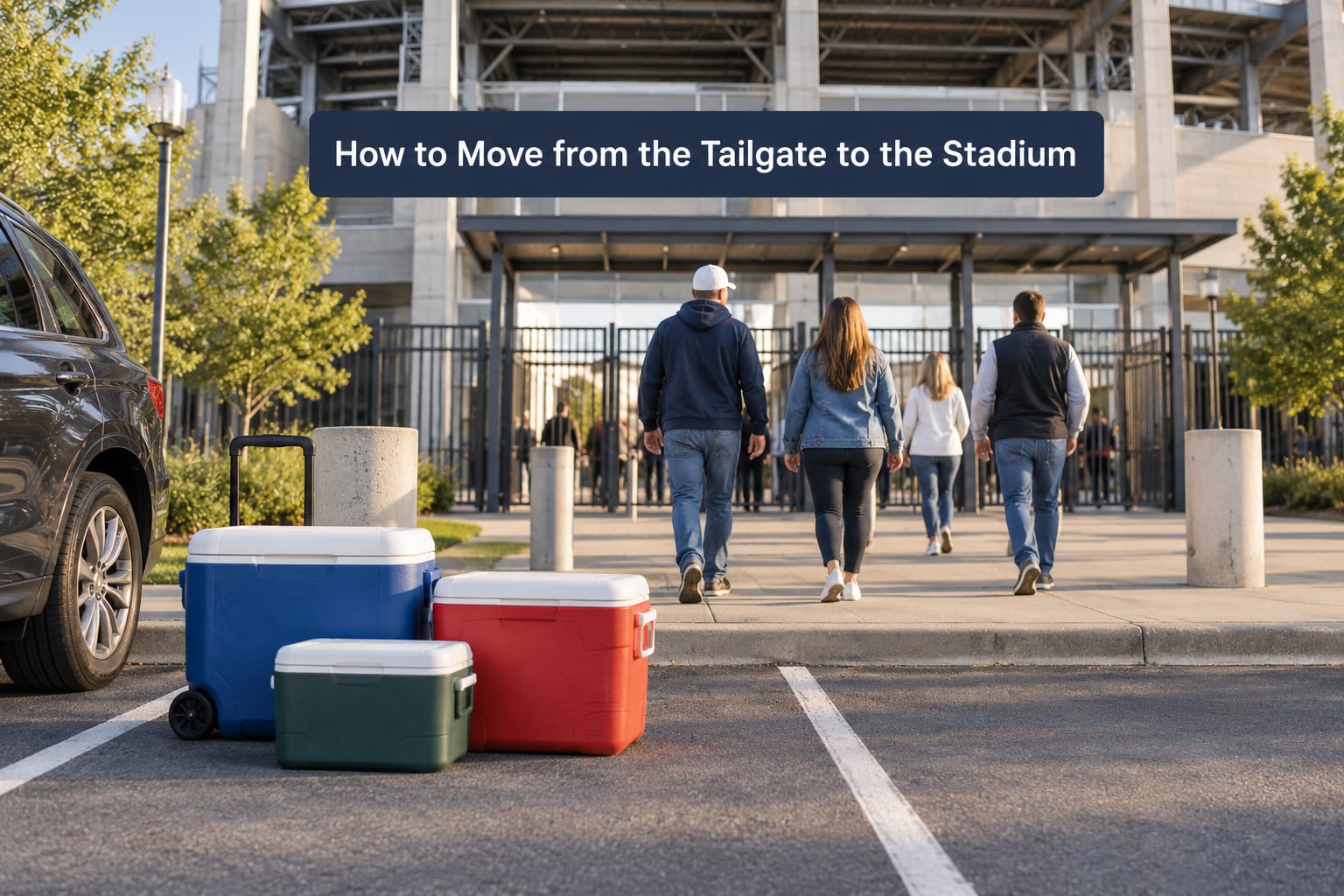 How to Move from the Tailgate to the Stadium