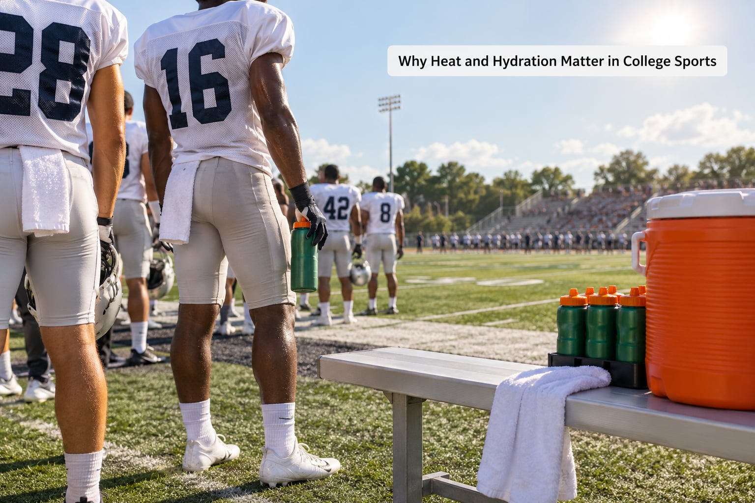 Why Heat and Hydration Matter in College Sports