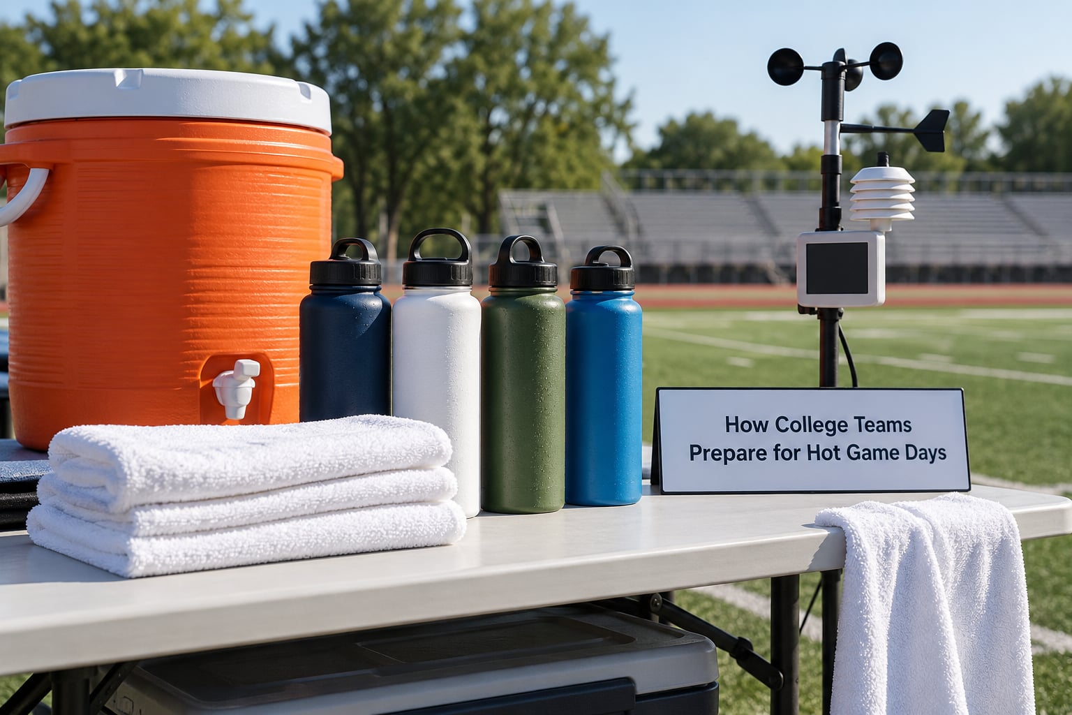 How College Teams Prepare for Hot Game Days