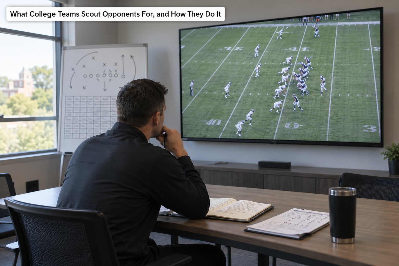 What College Teams Scout Opponents For, and How They Do It