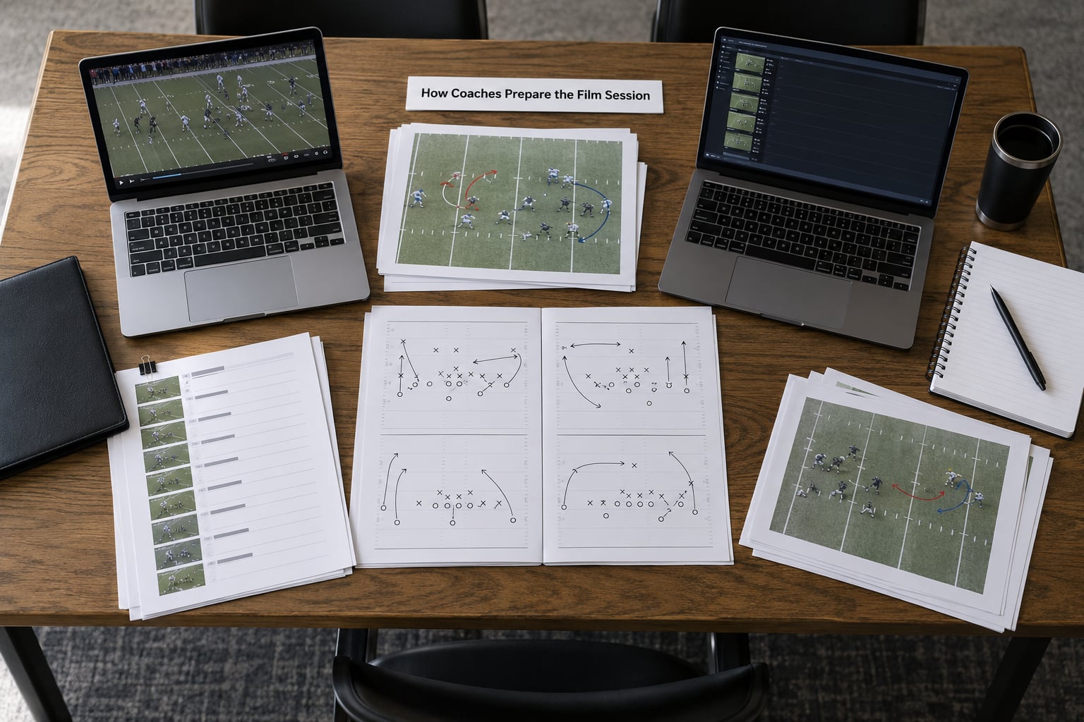How Coaches Prepare the Film Session