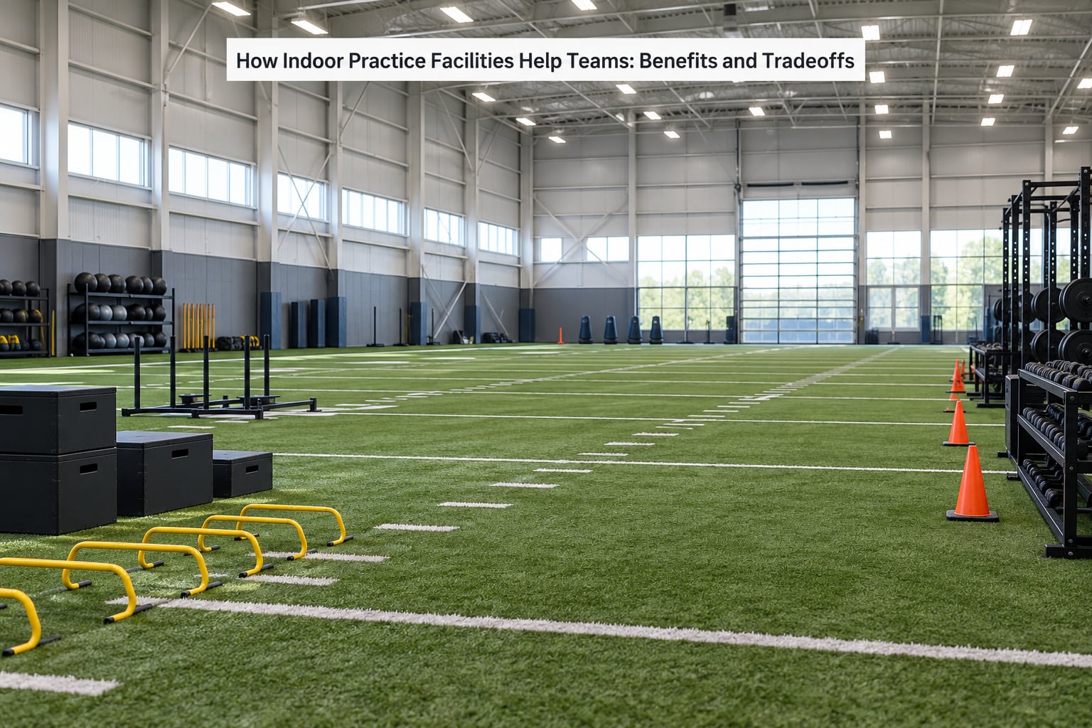 How Indoor Practice Facilities Help Teams: Benefits and Tradeoffs