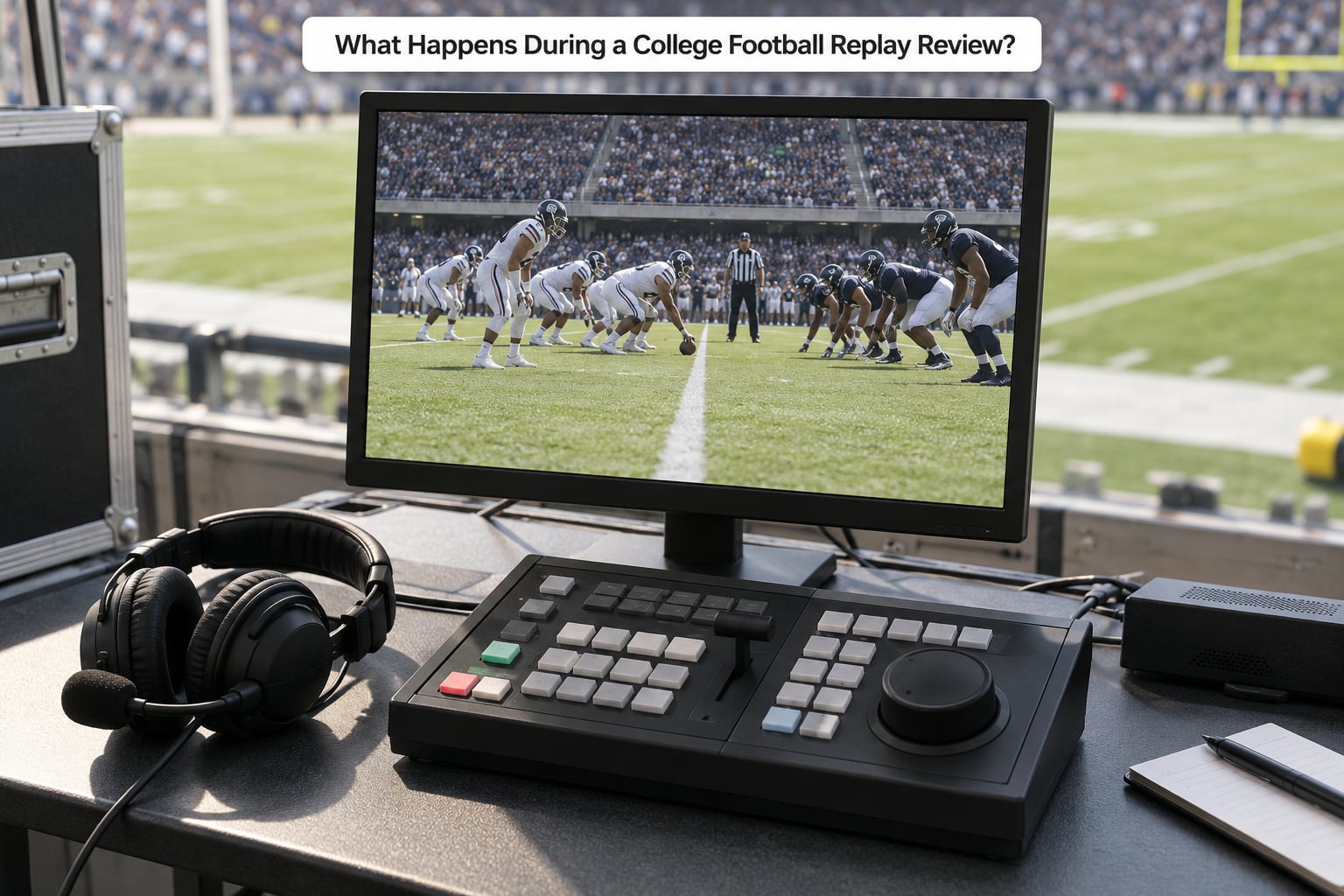 What Happens During a College Football Replay Review?