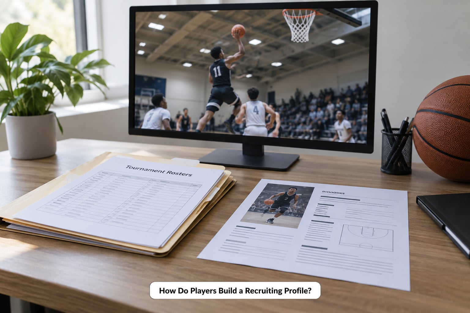 How Do Players Build a Recruiting Profile?