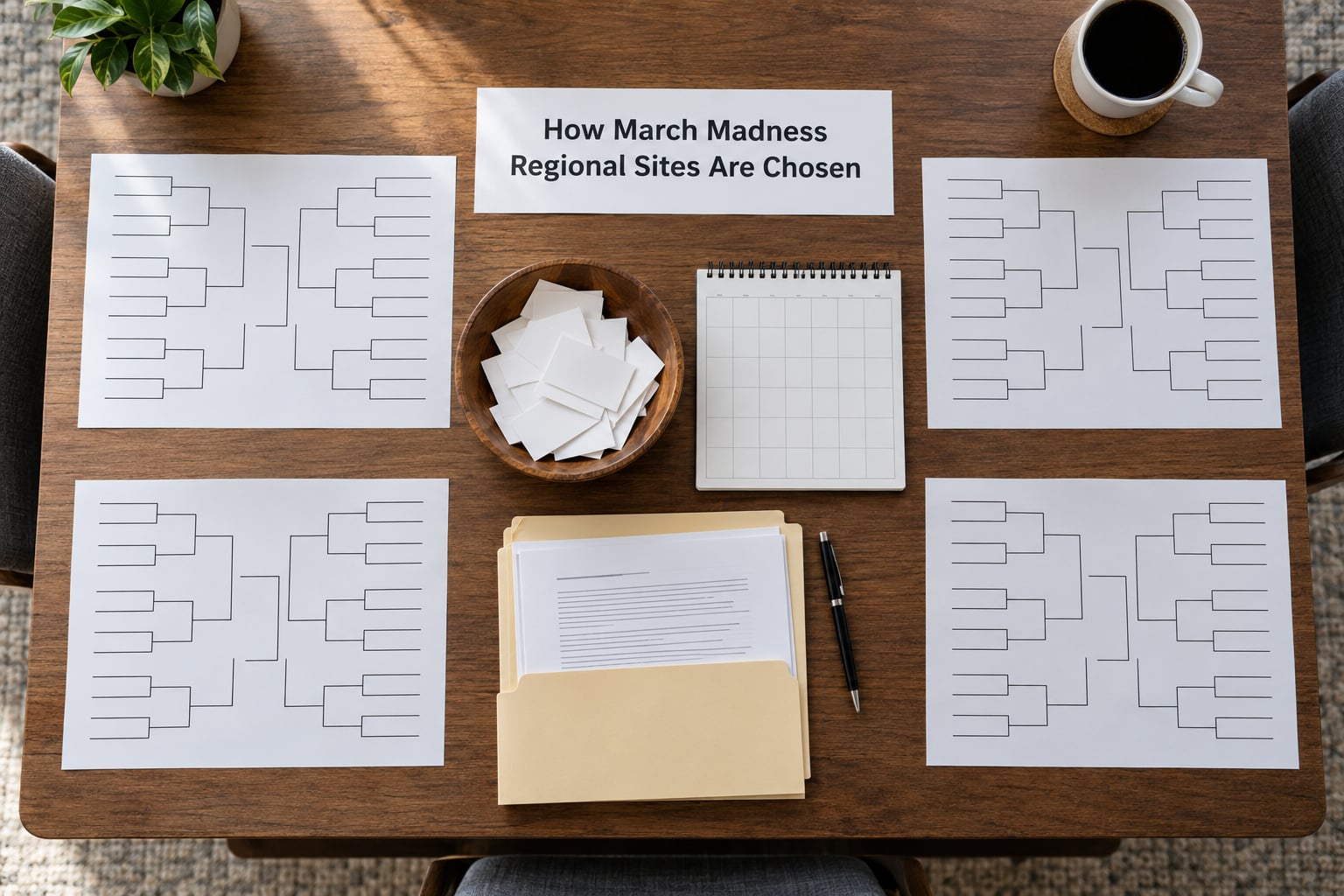 How March Madness Regional Sites Are Chosen