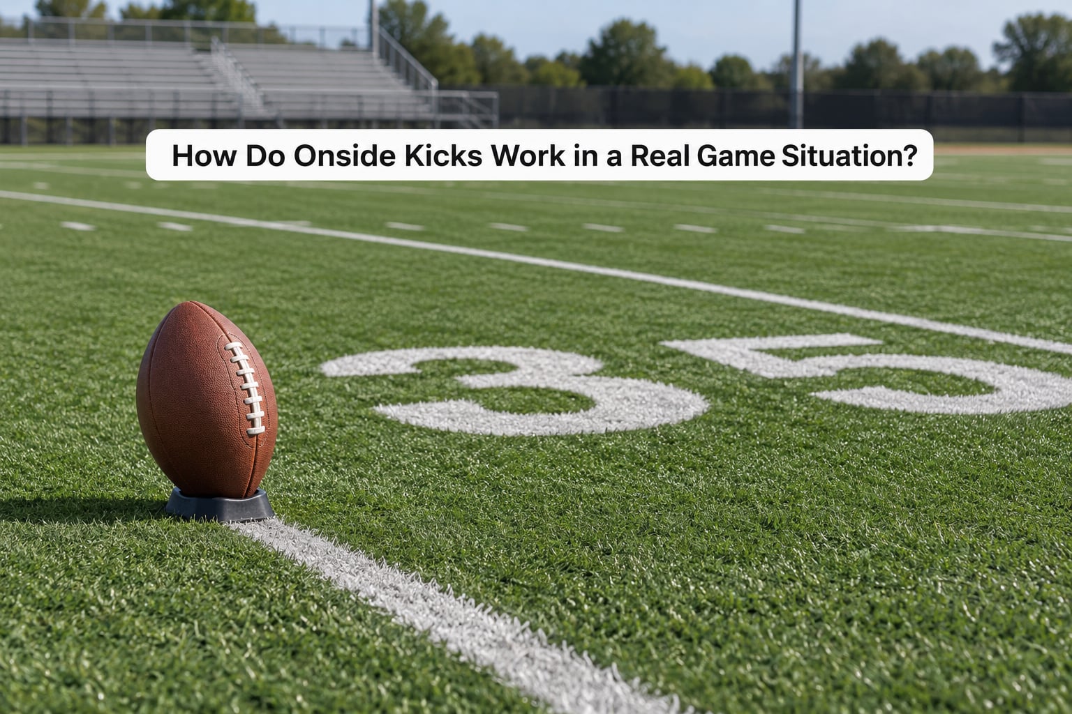 How Do Onside Kicks Work in a Real Game Situation?