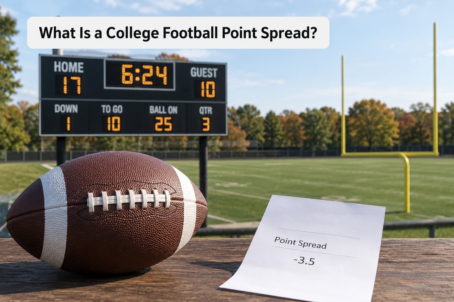 What Is a College Football Point Spread?