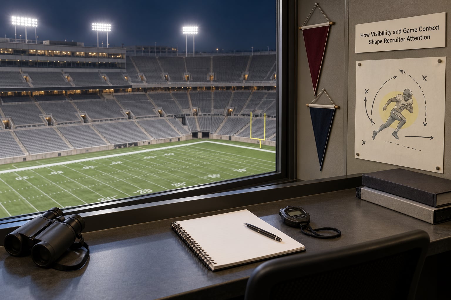 How Visibility and Game Context Shape Recruiter Attention