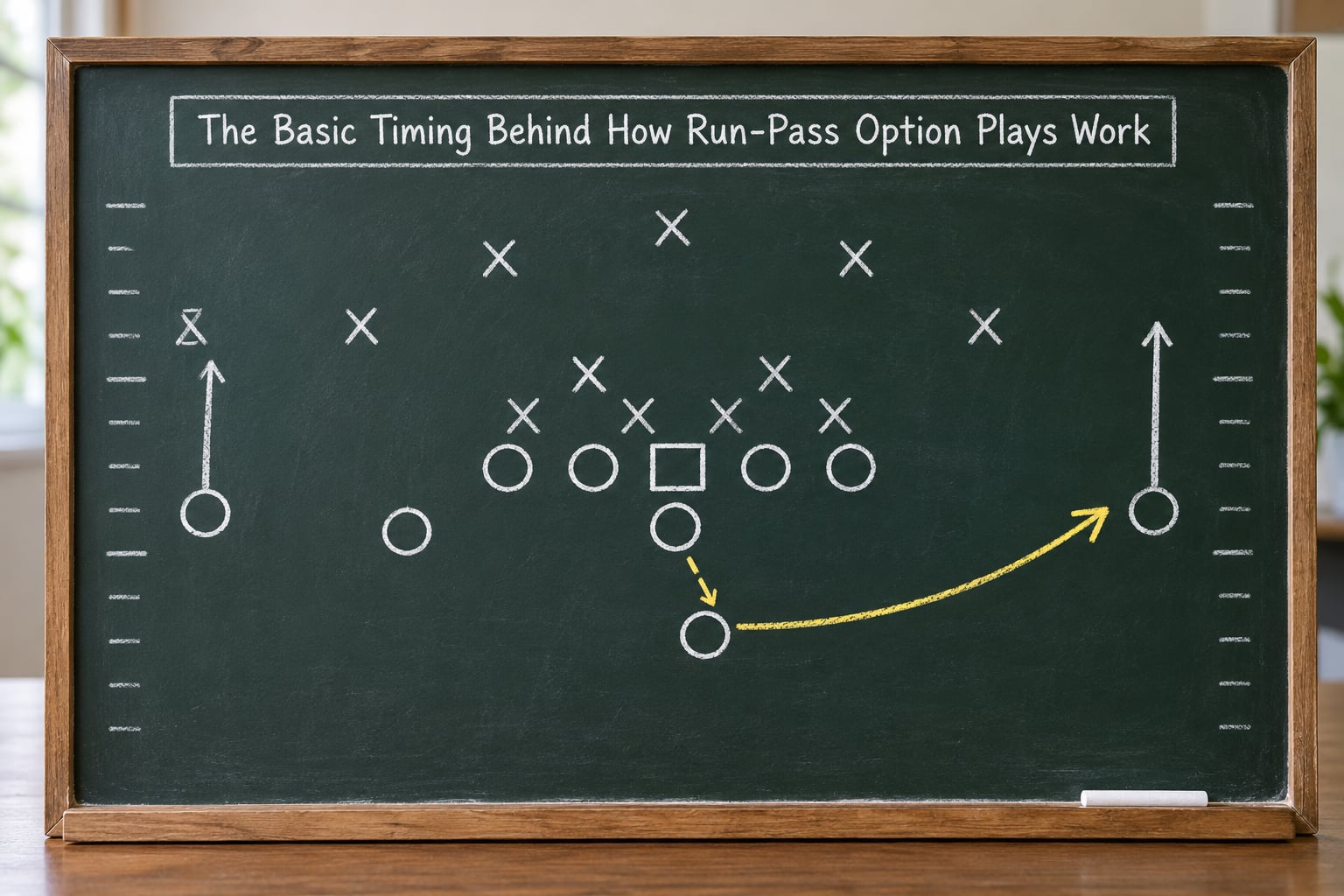 The Basic Timing Behind How Run-Pass Option Plays Work