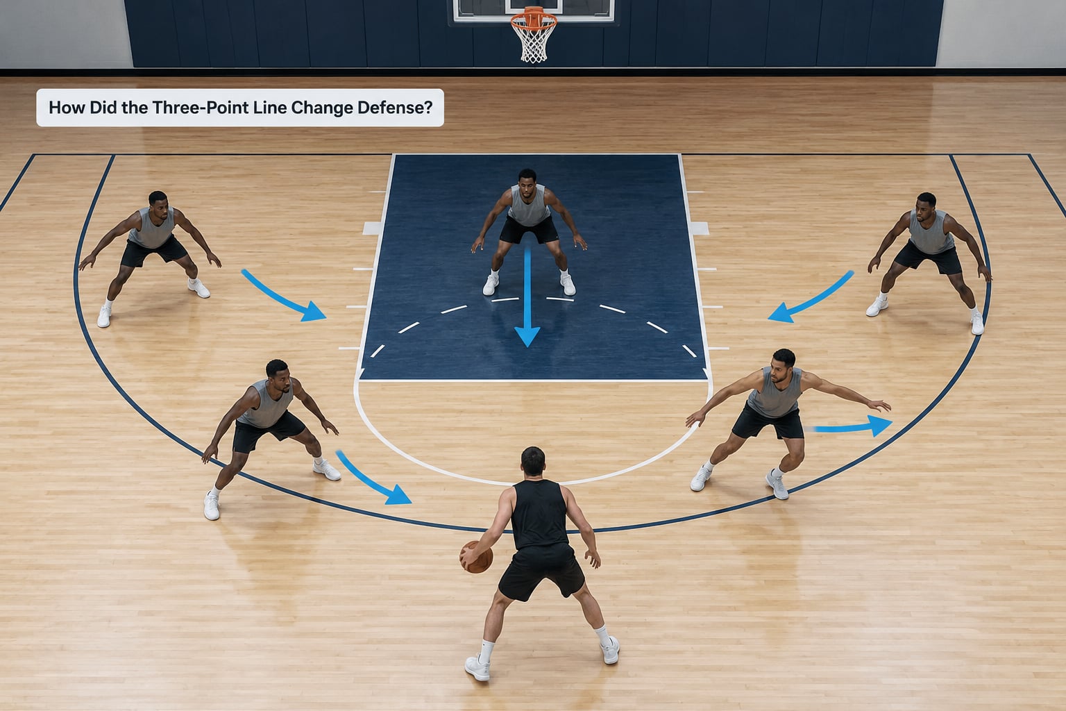 How Did the Three-Point Line Change Defense?