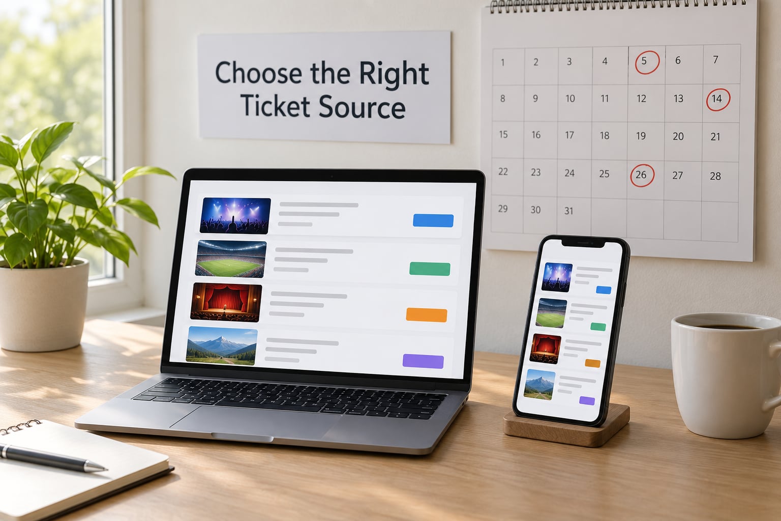 Choose the Right Ticket Source