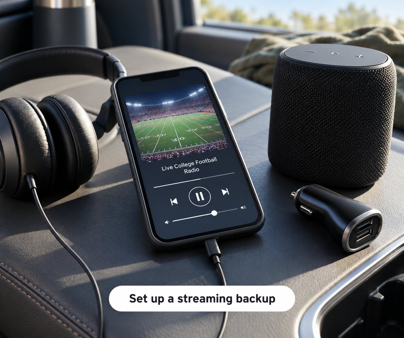 Set up a streaming backup