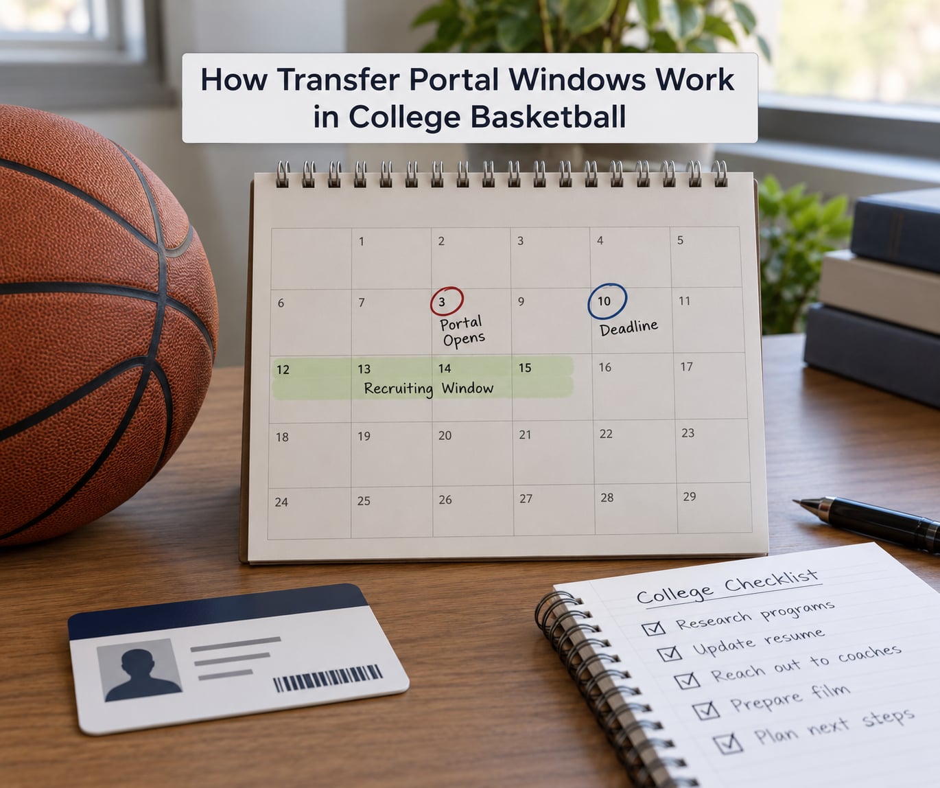 How Transfer Portal Windows Work in College Basketball