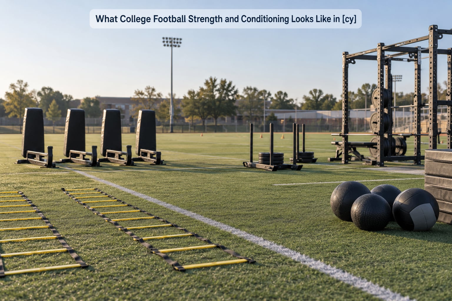 What College Football Strength and Conditioning Looks Like in 2026