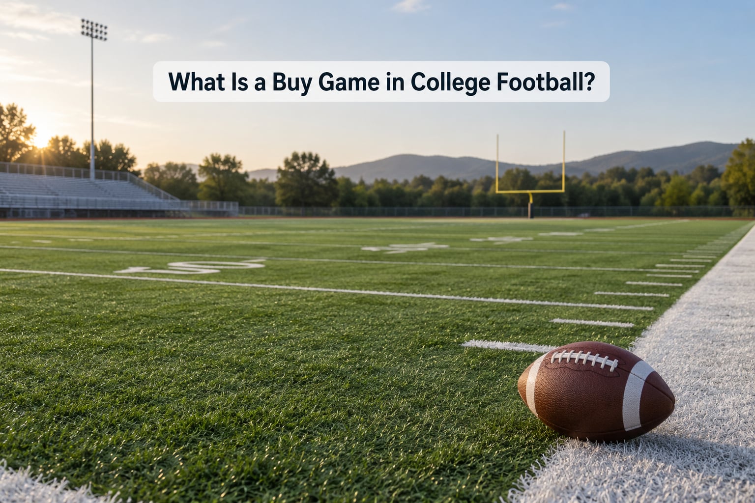 What Is a Buy Game in College Football?