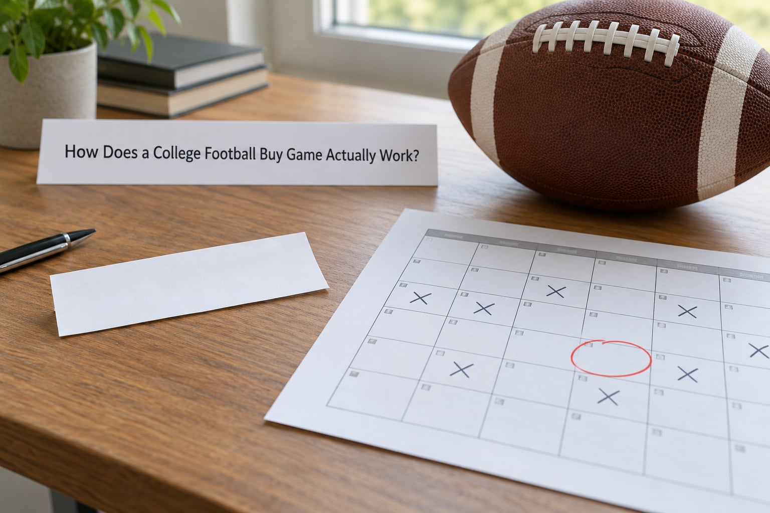 How Does a College Football Buy Game Actually Work?
