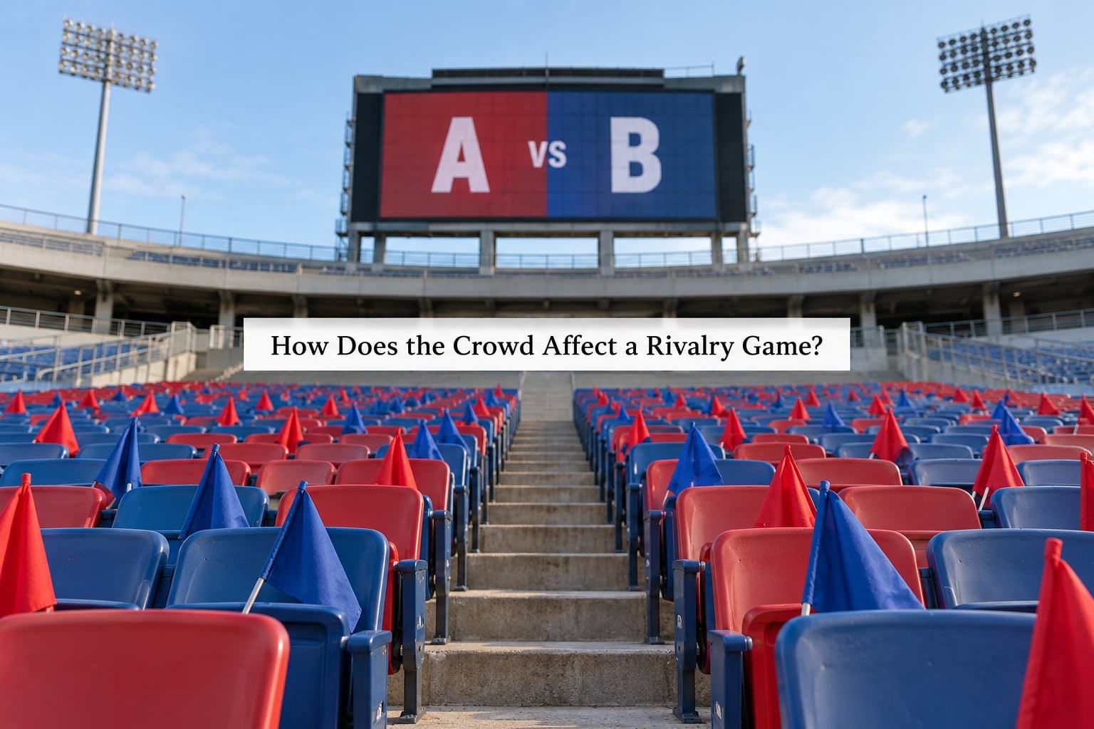 How Does the Crowd Affect a Rivalry Game?