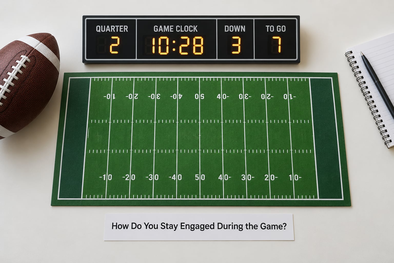 How Do You Stay Engaged During the Game?